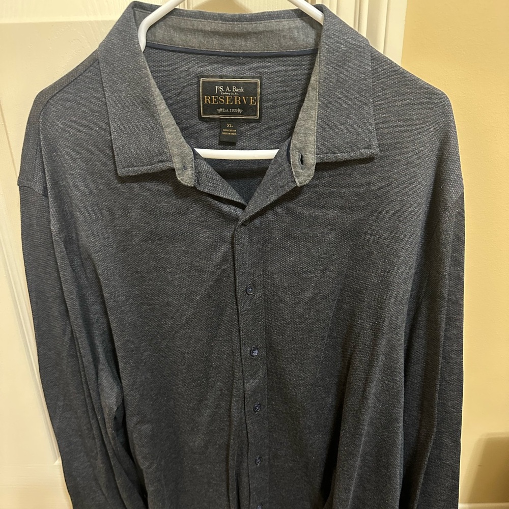 Jos. A. Bank Reserve Charcoal Shirt